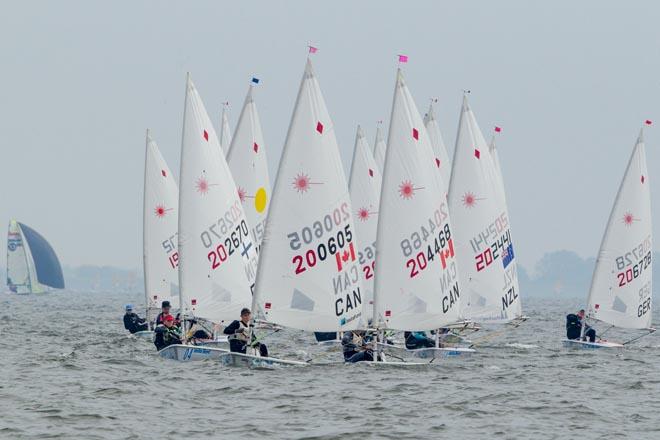 2014 Delta Lloyd Regatta, day 2 - Laser Radial fleet © Thom Touw http://www.thomtouw.com